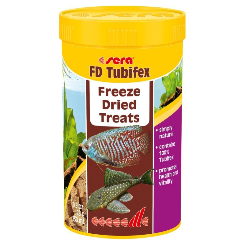 sera FD-Tubifex - nitenky 250 ml
