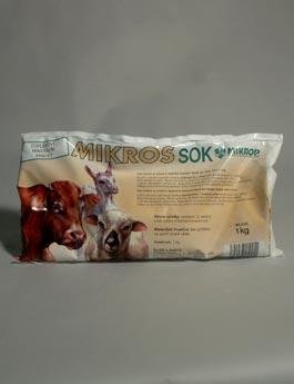 Mikrop Mikros SOK pre dobytok, ovce a kozy plv 1kg
