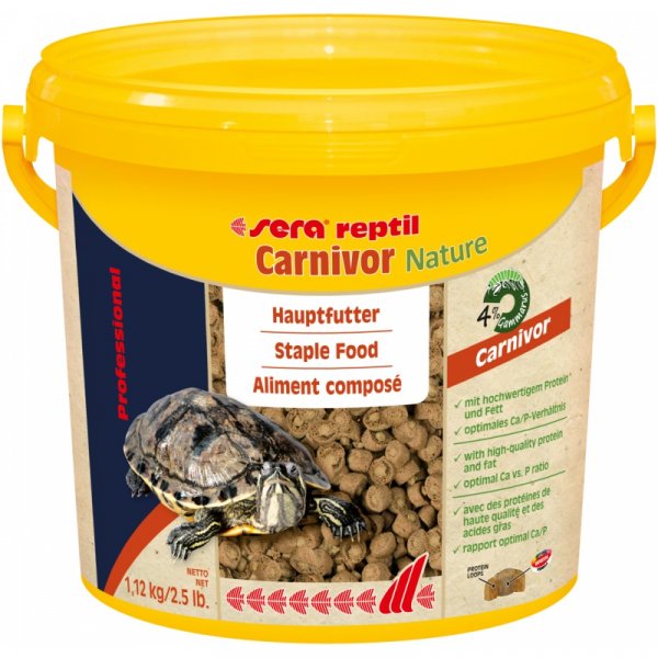 sera reptil Carnivor Nature 3800 ml