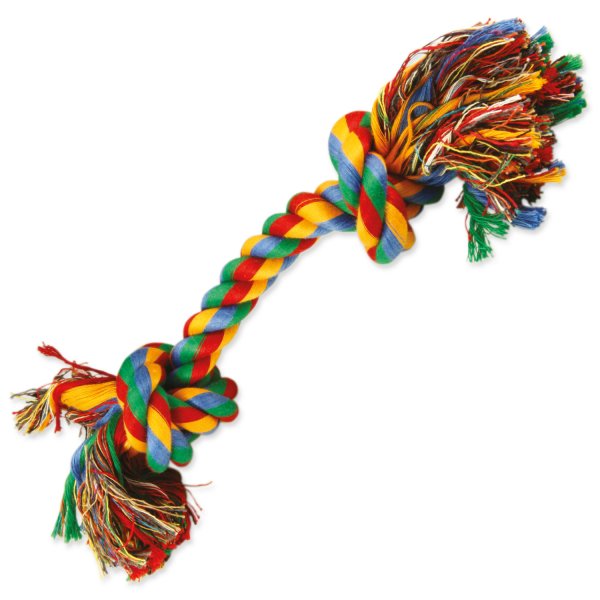 Uzol DOG FANTASY bavlnený farebný 2 knôty 30 cm