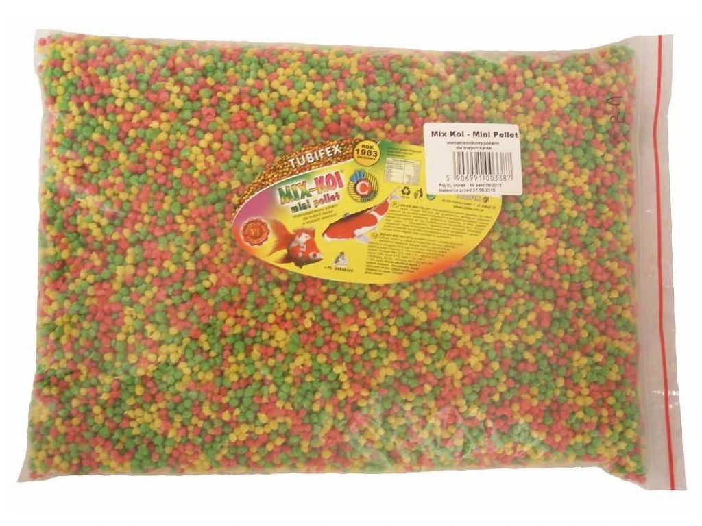 KOI MIX mini pellet guličky10 l
